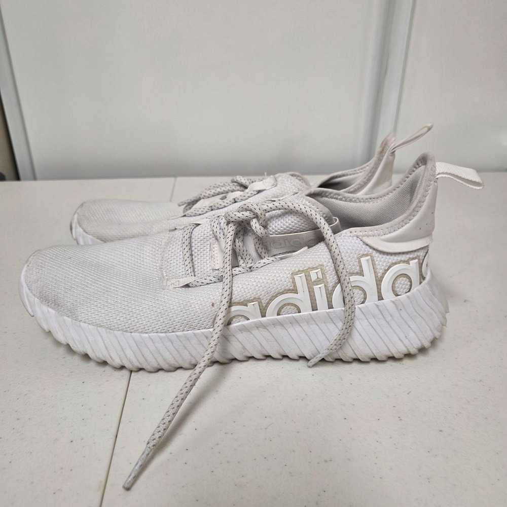 Adidas Kaptir Super White Mesh Lifestyle Sneakers Men Size 10 IF7317